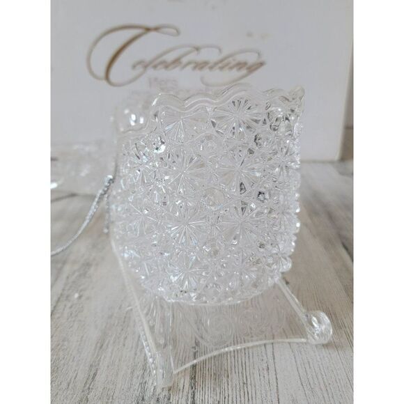 House of Lloyd Christmas Around the World acrylic crystal Xmas figure decor Rein - Picture 10 of 13